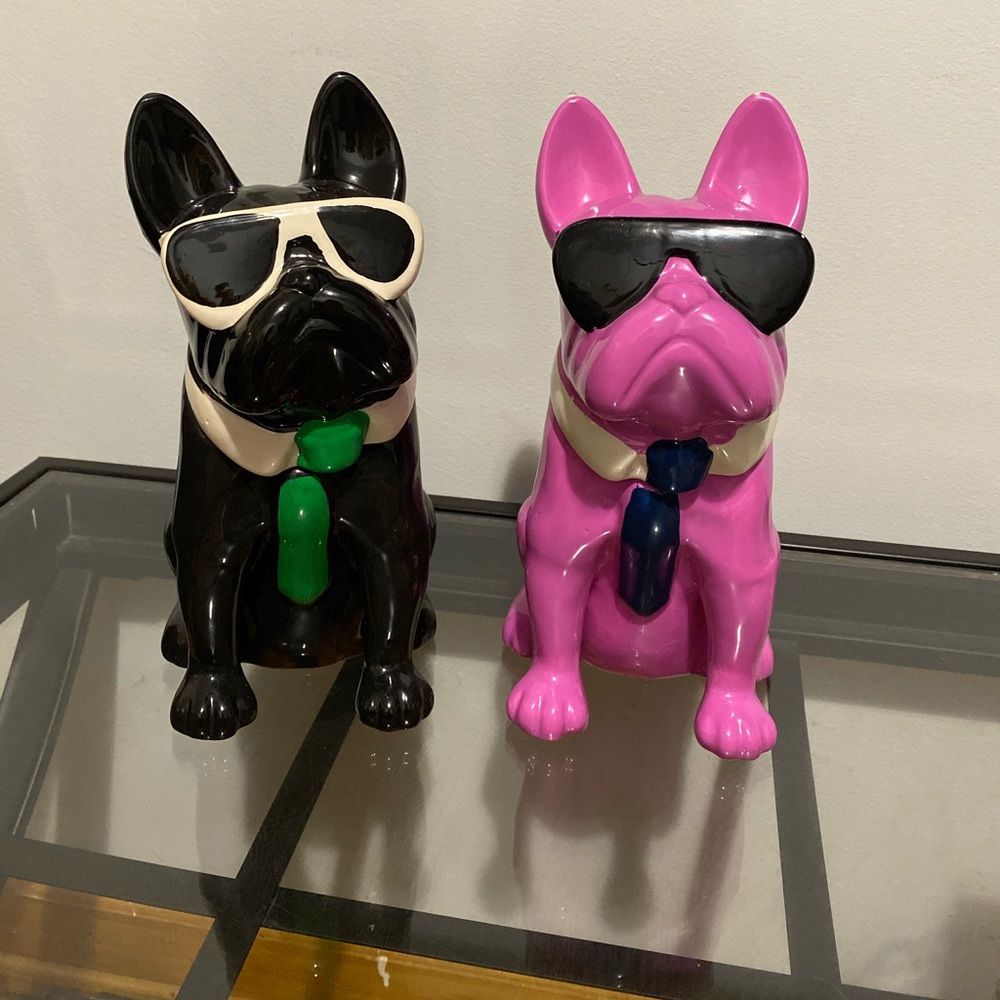 COPY - French Bulldog Statue / snack holder